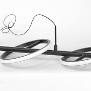 Люстра Lussole Kimble LSP-7418 цвет черный-2