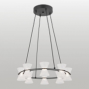 Люстра Lussole Sherman LSP-7465 цвет черный-2