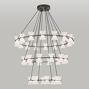 Люстра Lussole Sherman LSP-7467 цвет плафона/подвески Прозрачный, цвет арматуры Черный-1