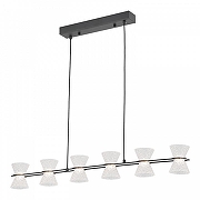 Люстра Lussole Sherman LSP-7469 цвет черный-1