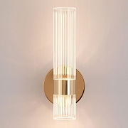 Бра Lussole LSP-7535 цвет плафона/подвески Прозрачный, цвет арматуры Золото-3