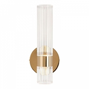 Бра Lussole LSP-7535 цвет плафона/подвески Прозрачный, цвет арматуры Золото-5