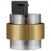 Бра Lussole Mitchel LSP-8993 цвет плафона/подвески Бронза, Серый, цвет арматуры Черный