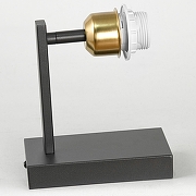 Бра Lussole Mitchel LSP-8993 цвет плафона/подвески Бронза, Серый, цвет арматуры Черный-4