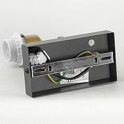 Бра Lussole Mitchel LSP-8993 цвет плафона/подвески Бронза, Серый, цвет арматуры Черный-7