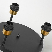 Люстра Lussole Mitchel LSP-8996 цвет плафона/подвески Бронза, Серый, цвет арматуры Черный-3