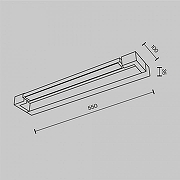 Подсветка для картин Maytoni MIR265WL-L10W4K цвет плафона/подвески Белый, цвет арматуры Белый-6