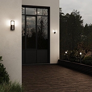 Светильник на штанге Maytoni Alura O492WL-01GF цвет плафона/подвески графитовый, цвет арматуры графитовый-5