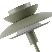 Настольная лампа Moderli Shaggy V11296-1T цвет плафона/подвески Белый, Зеленый, цвет арматуры Зеленый-1