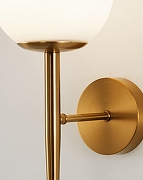 Бра Moderli Scrumbel V11561-1W цвет плафона/подвески Белый, Опал, цвет арматуры Золото-5