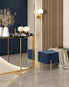 Бра Moderli Scrumbel V11561-1W цвет плафона/подвески Белый, Опал, цвет арматуры Золото-7