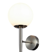 Бра Moderli Scrumbel V11564-1W цвет плафона/подвески Белый, Опал, цвет арматуры Хром-1