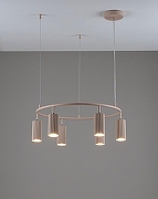 Люстра Moderli Cora V11603-6P цвет розовый-3