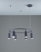 Люстра Moderli Cora V11604-6P цвет серый-3