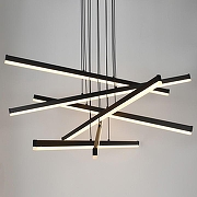 Люстра Rivoli Mabel Б0068430 цвет черный