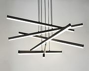 Люстра Rivoli Mabel Б0068430 цвет черный-1