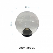 Ландшафтный светильник Apeyron Electrics НТУ11-60-252 цвет плафона/подвески Золото, цвет арматуры Черный-1