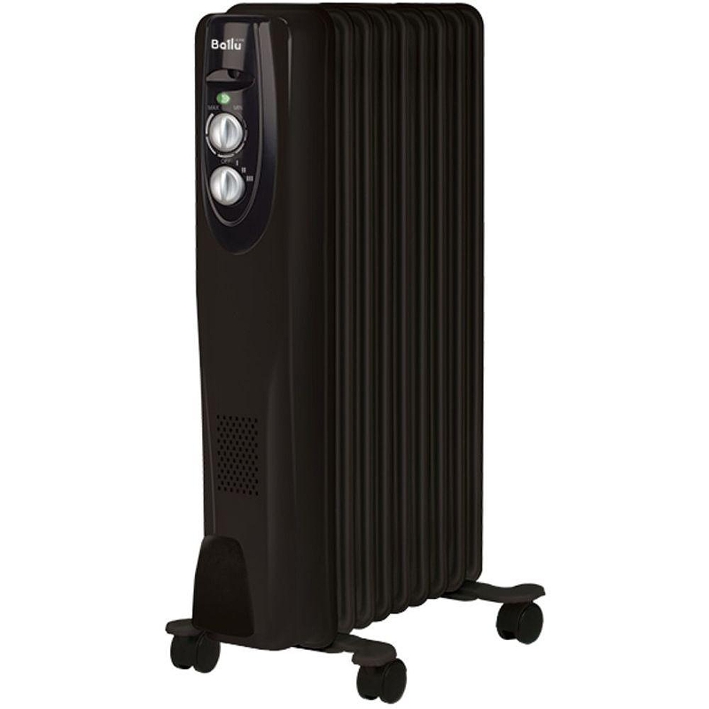 Масляный радиатор Ballu Classic Black BOH/CL-09BRN2000 9 секций 