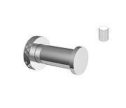 Крючок Fima Carlo Frattini Accessori F6004T/1GCS цвет Черный хром брашированный