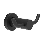 Двойной крючок Fima Carlo Frattini Accessori F6004/2NS цвет Черный матовый