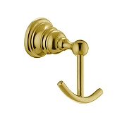 Двойной крючок Fima Carlo Frattini Accessori F6064/2OR цвет Золото