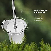 Ершик для унитаза STWORKI Дублин HADB33300 цвет Хром-1