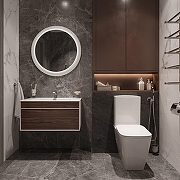 Ершик для унитаза STWORKI Дублин HADB33300 цвет Хром-6