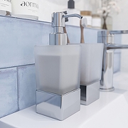 Дозатор для жидкого мыла STWORKI Стокгольм HASG31900 цвет Хром-8