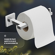 Держатель туалетной бумаги STWORKI Стокгольм HASG341100 цвет Хром-1