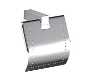 Держатель туалетной бумаги Remer SQ SQ60CR с крышкой цвет Хром