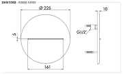 Излив для смесителя Remer 359XTNO цвет Черный матовый-1
