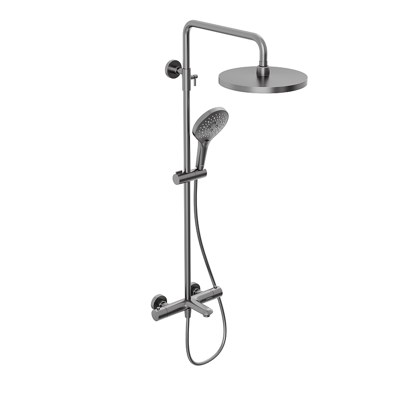 Душевая система Abelsberg Perfecta SNS61102GM с термостатом 