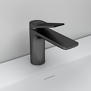 Смеситель для раковины Abelsberg Intensa EGF23520GM цвет Космическая сталь