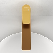 Смеситель для раковины Abelsberg Intensa EGF23521BG цвет Королевское золото-3