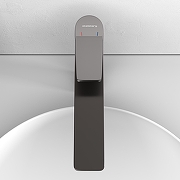 Смеситель для раковины Abelsberg Intensa EGF23521GM цвет Космическая сталь-3