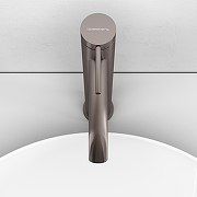 Смеситель для раковины Abelsberg Fluida ERF22003BN цвет Титан-2