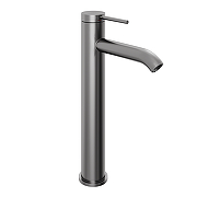 Смеситель для раковины Abelsberg Fluida ERF22003GM цвет Космическая сталь