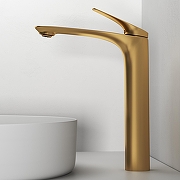 Смеситель для раковины Abelsberg Perfecta INF60102BG цвет Королевское золото-3