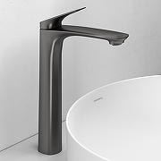 Смеситель для раковины Abelsberg Perfecta INF60102GM цвет Космическая сталь-1