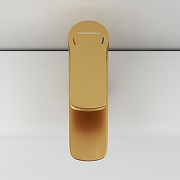 Смеситель для раковины Abelsberg Lineara UNF23508BG цвет Королевское золото-3