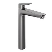 Смеситель для раковины Abelsberg Lineara UNF23509GM цвет Космическая сталь