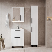 Тумба под раковину VIANT Сицилия 60 VSIC60MDBEL-T2Y цвет Белый-5