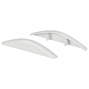 Набор заглушек для профиля Arlight ALU-FLAT 014899 цвет белый