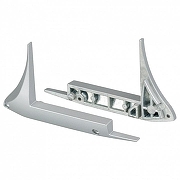 Набор заглушек для профиля Arlight PVC-STAIR-DK-L 015487 цвет серый