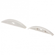 Набор заглушек для профиля Arlight ARH-FLAT 016131 цвет серый