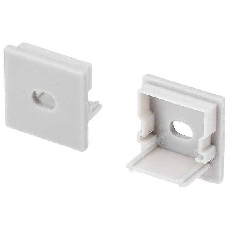 Набор заглушек для профиля Arlight ARH-WIDE-B-H20 Square 016190 