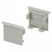 Набор заглушек для профиля Arlight PLS-LOCK-H25-FS 016385 цвет серый