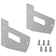 Набор заглушек для профиля Arlight SHELF-MULTI-G 017308 цвет серый