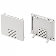 Набор заглушек для профиля Arlight BOX57-DUAL 017365 цвет серый