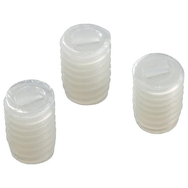 Набор из 100 креплений для рассеивателя Arlight TOP-M4x6 (PVC, белый) 017487 